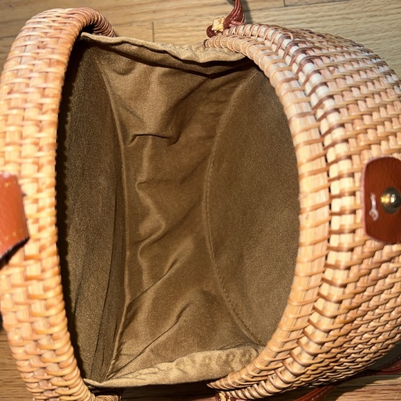 Rattan Boho Crossbody Bag - Picture 4 of 5